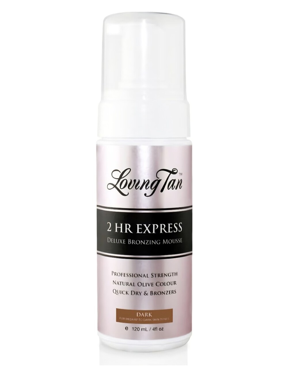 Loving Tan 2 HR Express Self Tanning Mousse, Dark
